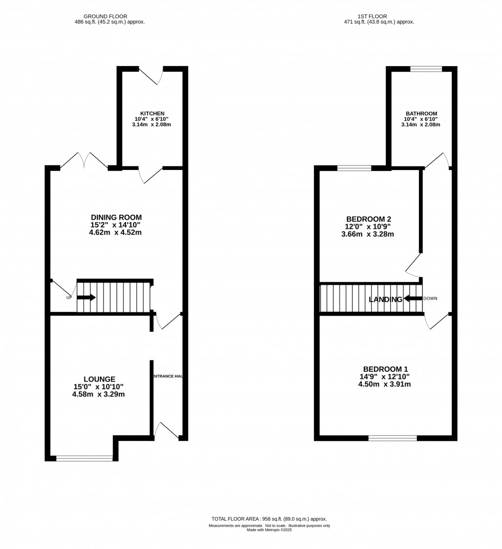 Floorplan for Heyes Lane, Alderley Edge