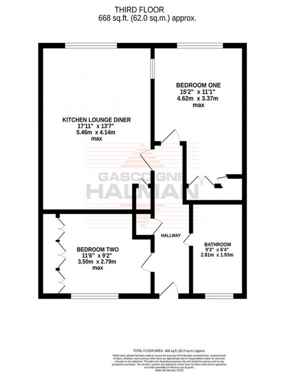 Floorplan for Broad Road, Sale