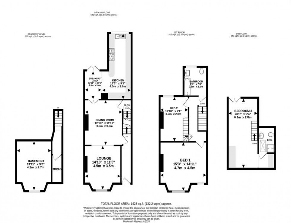Floorplan for Elm Road, Hale, Altrincham