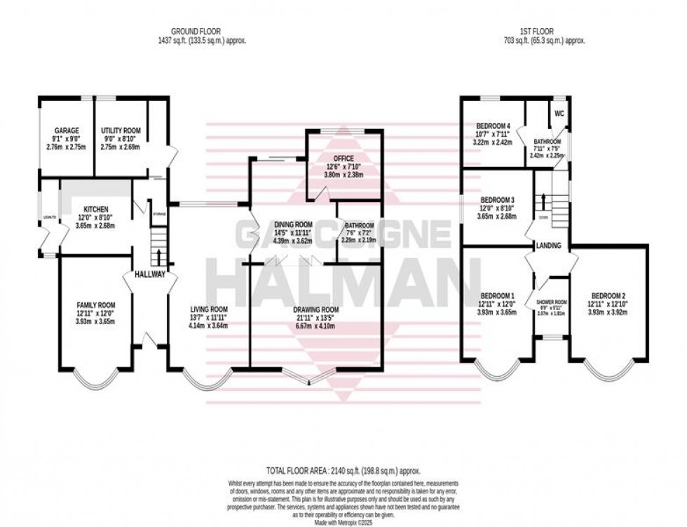 Floorplan for Nansen Road, Gatley, Stockport