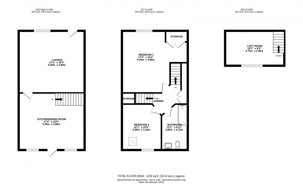 Floorplan for Longhurst Lane, Mellor