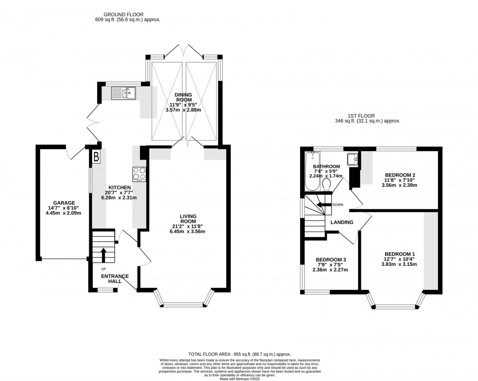 Floorplan for Lacey Avenue, Wilmslow