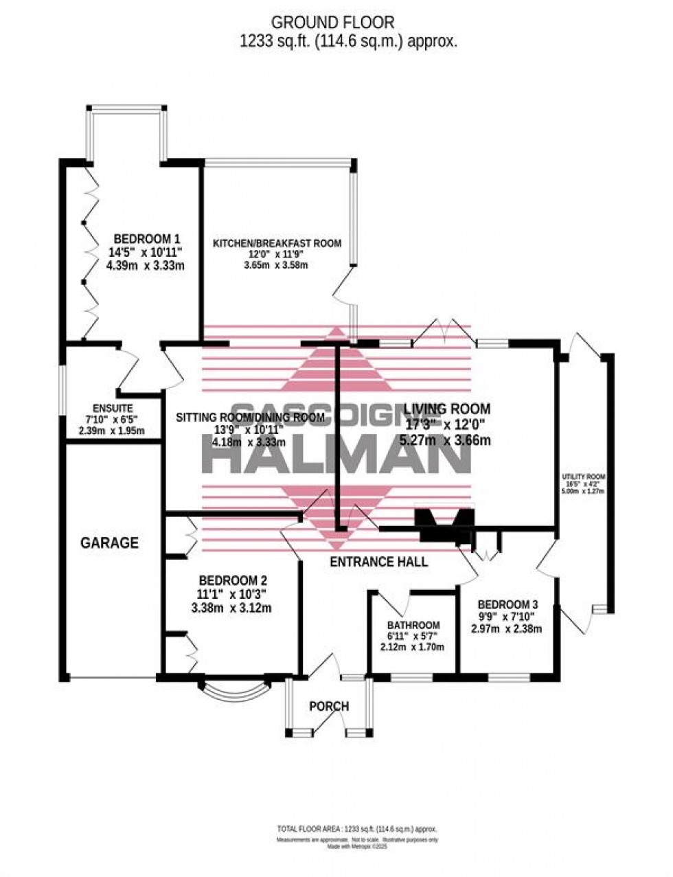 Floorplan for Fairway, Bramhall