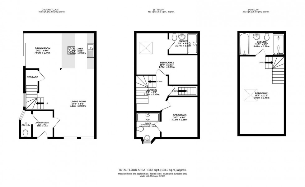 Floorplan for Albert Hill Street, Didsbury