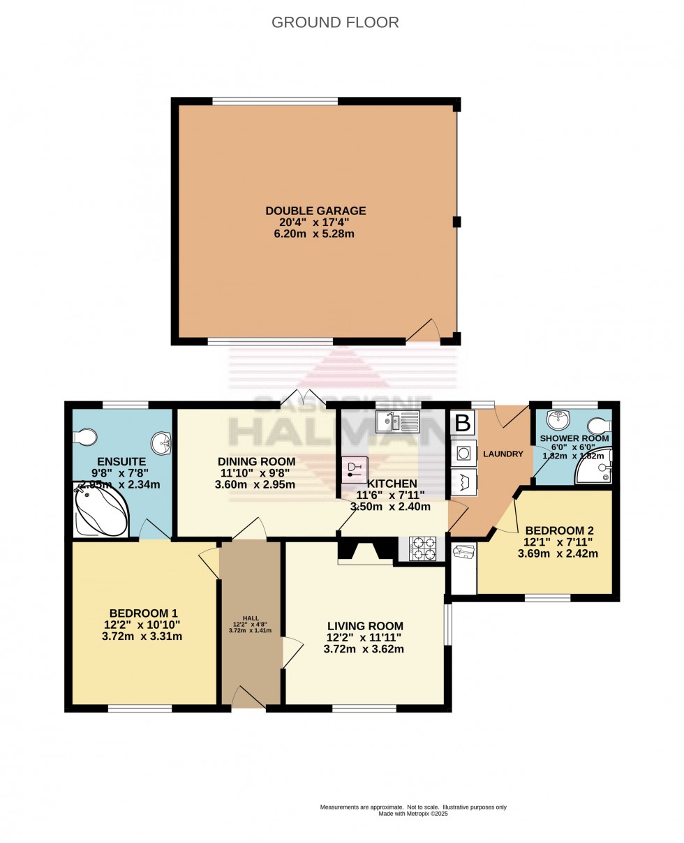 Floorplan for Church Street, Glossop