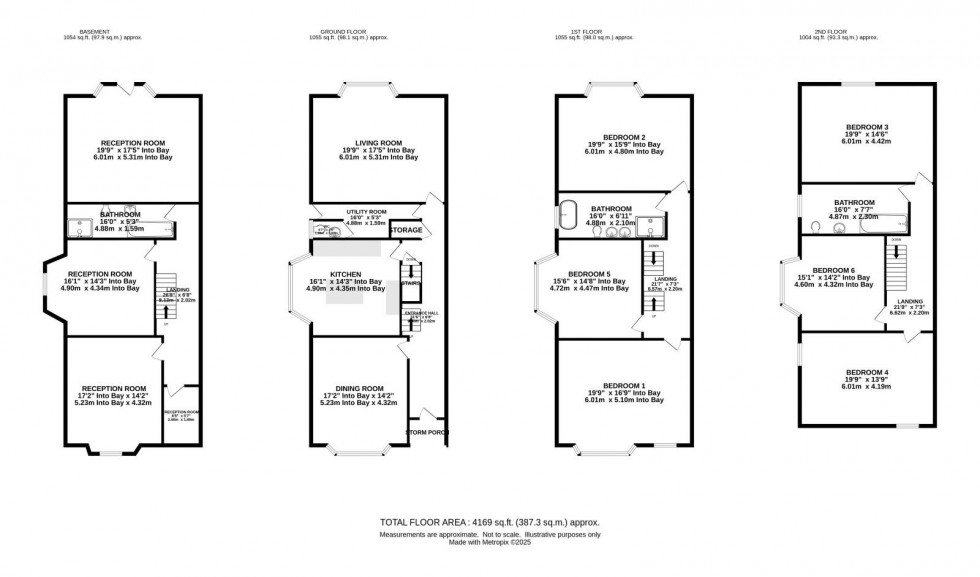 Floorplan for Alexandra Road South, Whalley Range