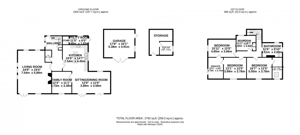 Floorplan for Windlehurst Old Road, Marple