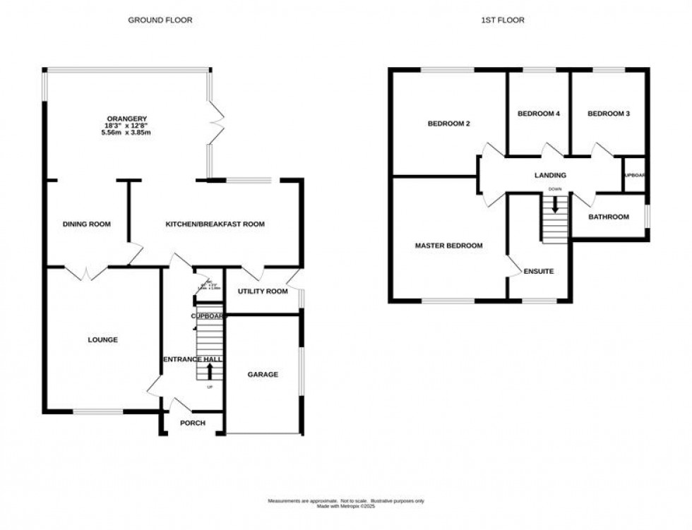 Floorplan for Blairgowrie Drive, Tytherington, Macclesfield