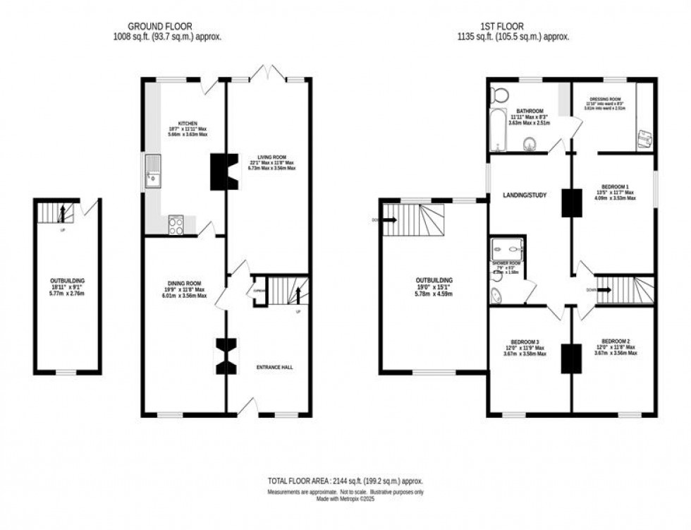 Floorplan for Martins Moss Lane, Martins Moss, Smallwood