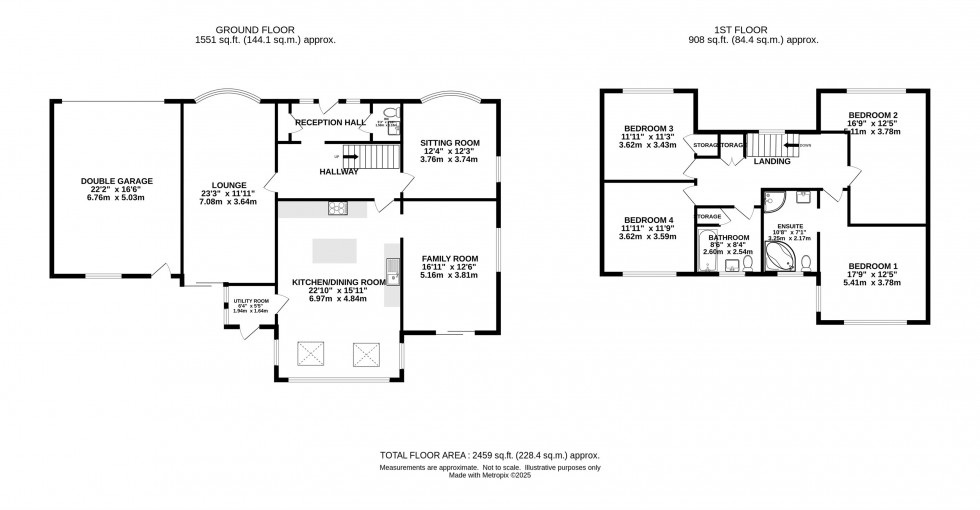 Floorplan for Whetmorhurst Lane, Mellor, Stockport