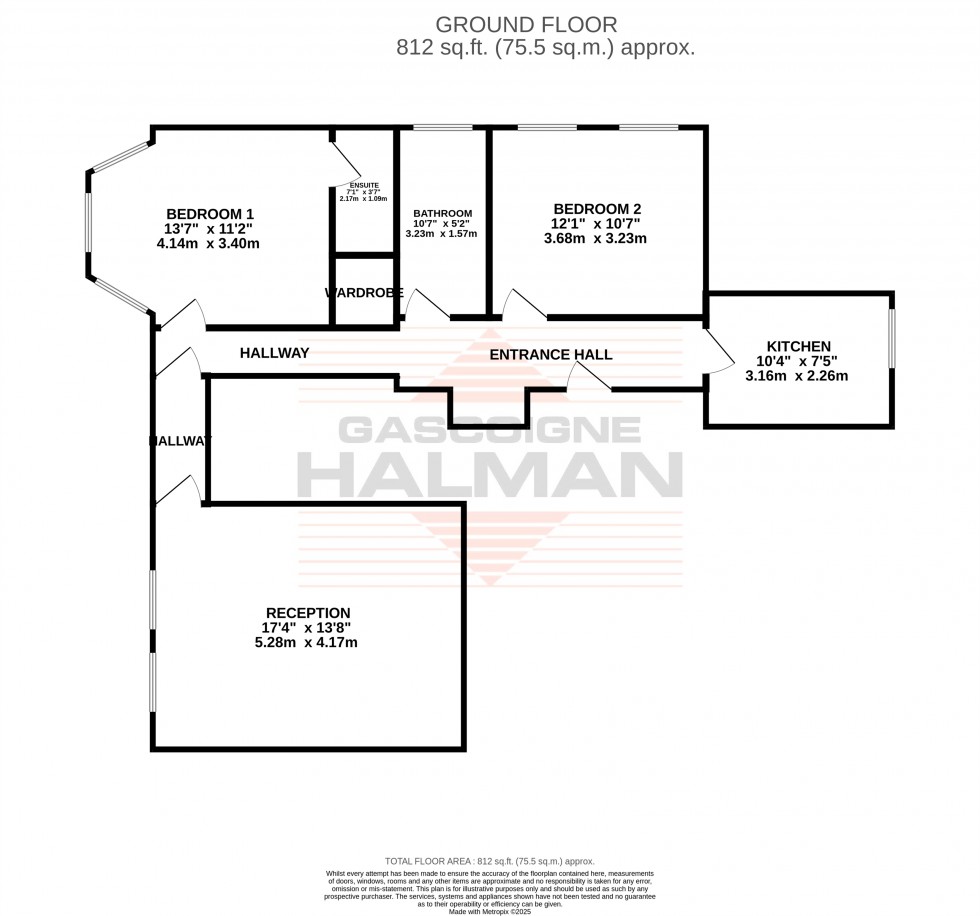 Floorplan for Northenden Road, Sale