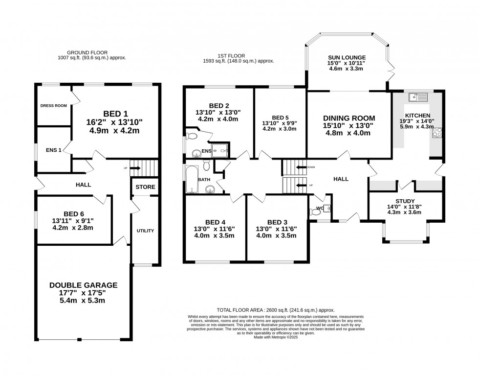 Floorplan for 4 Carrwood, Hale Barns, Altrincham