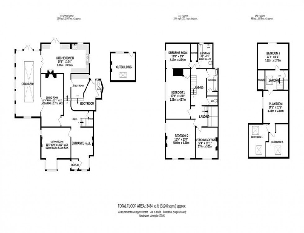 Floorplan for Alderley Road, Prestbury, Macclesfield