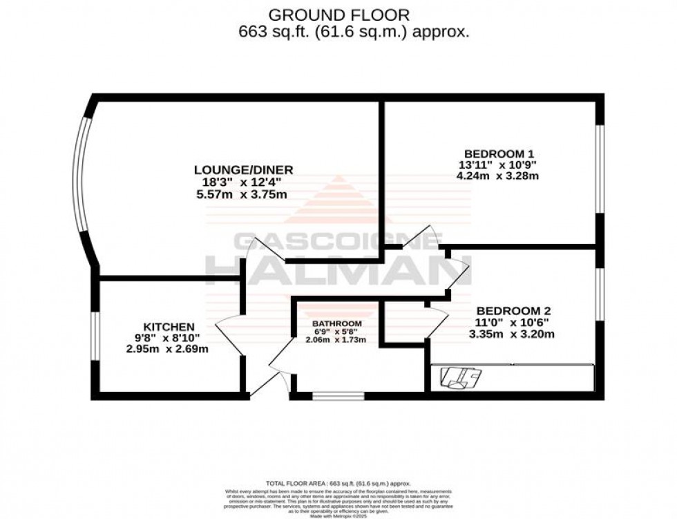 Floorplan for Oakfield Mews, Oakfield, Sale