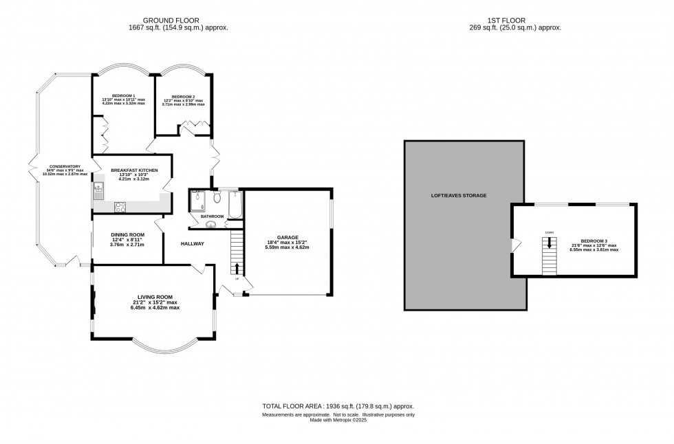 Floorplan for Pine Trees, Mobberley, Knutsford