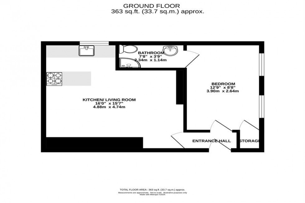 Floorplan for 300 Wellington Road North, Heaton Chapel, Stockport