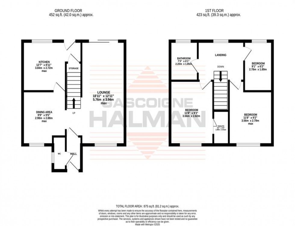 Floorplan for Walnut Grove, Sale