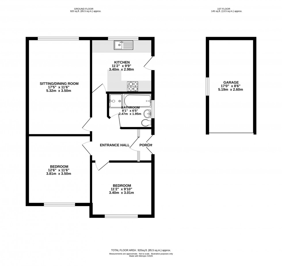 Floorplan for Park Road, Timperley, Altrincham