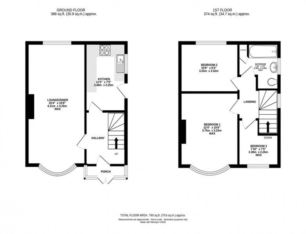 Floorplan for Didsbury Road, Heaton Mersey