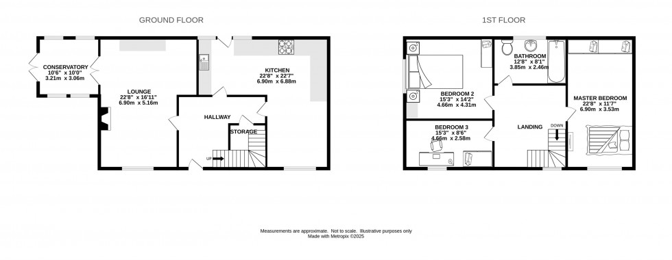 Floorplan for Dingle Close, Stockport