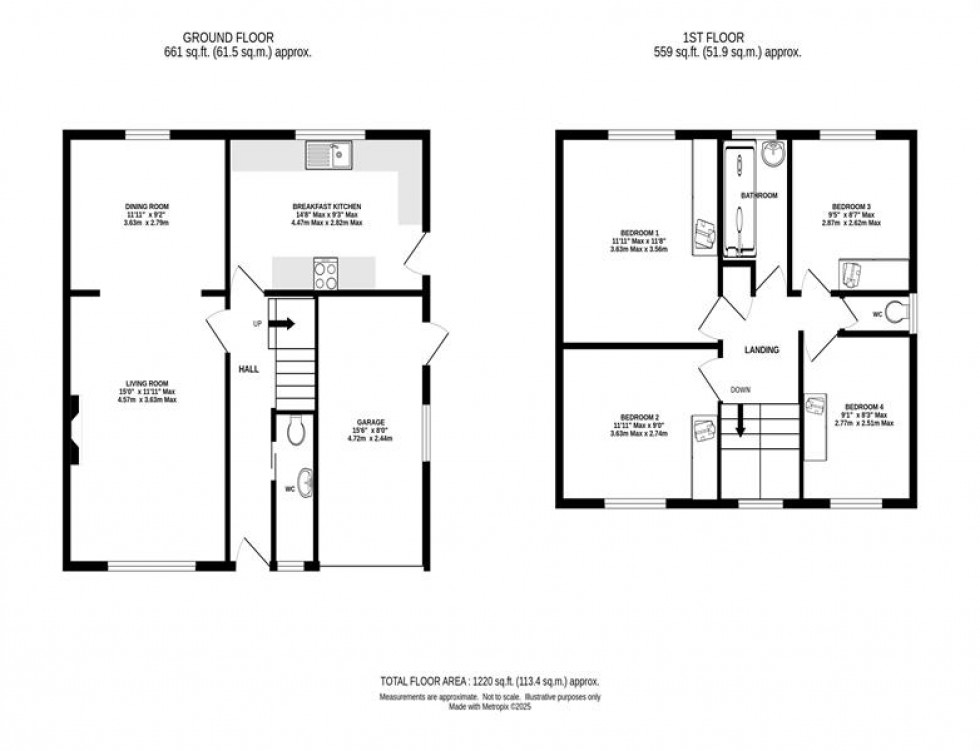 Floorplan for Mayfield Close, Holmes Chapel