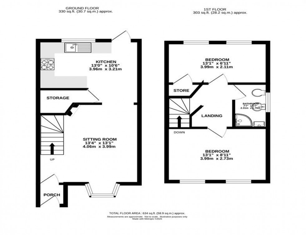 Floorplan for Woodbrook, High Peak