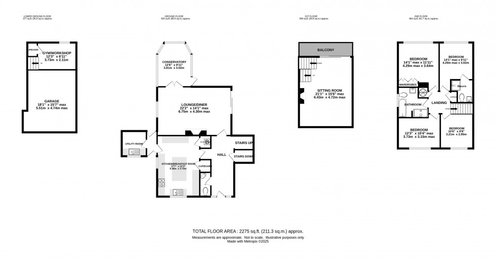 Floorplan for Brooklands Drive, Goostrey