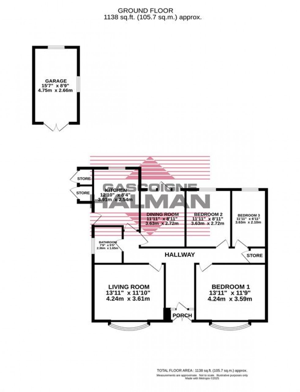 Floorplan for Midway, Cheadle Hulme