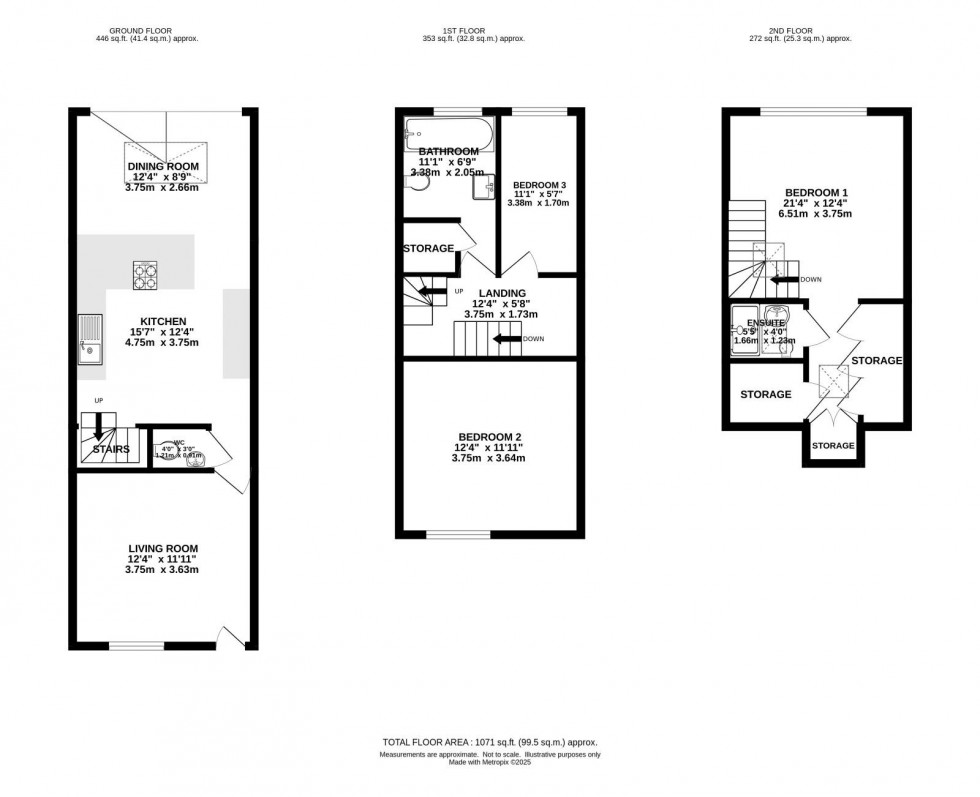 Floorplan for Halstead Avenue, Chorlton