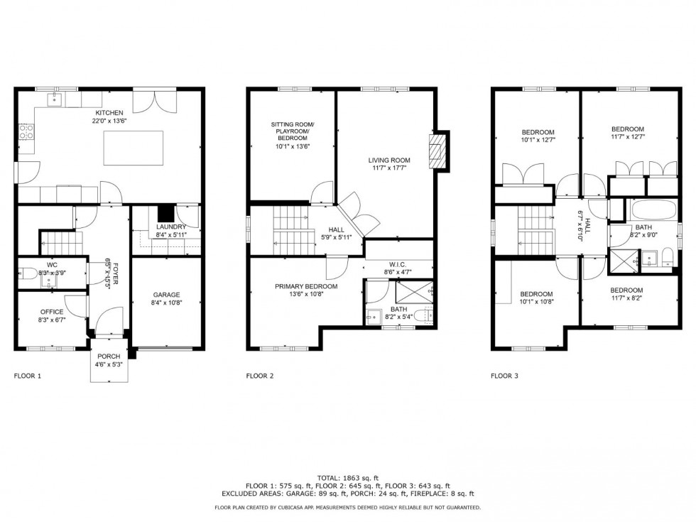 Floorplan for Cloverfield, Lymm