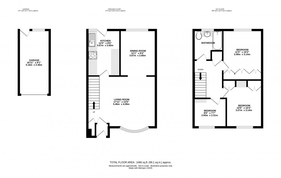 Floorplan for Carlisle Close, Knutsford