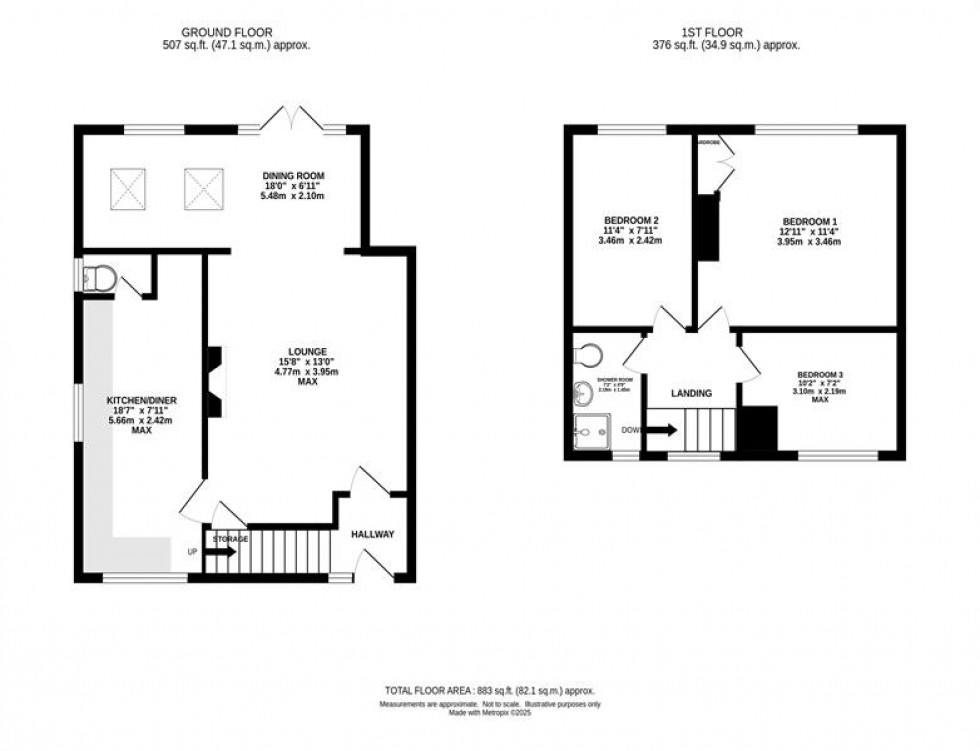 Floorplan for Avon Road, Burnage