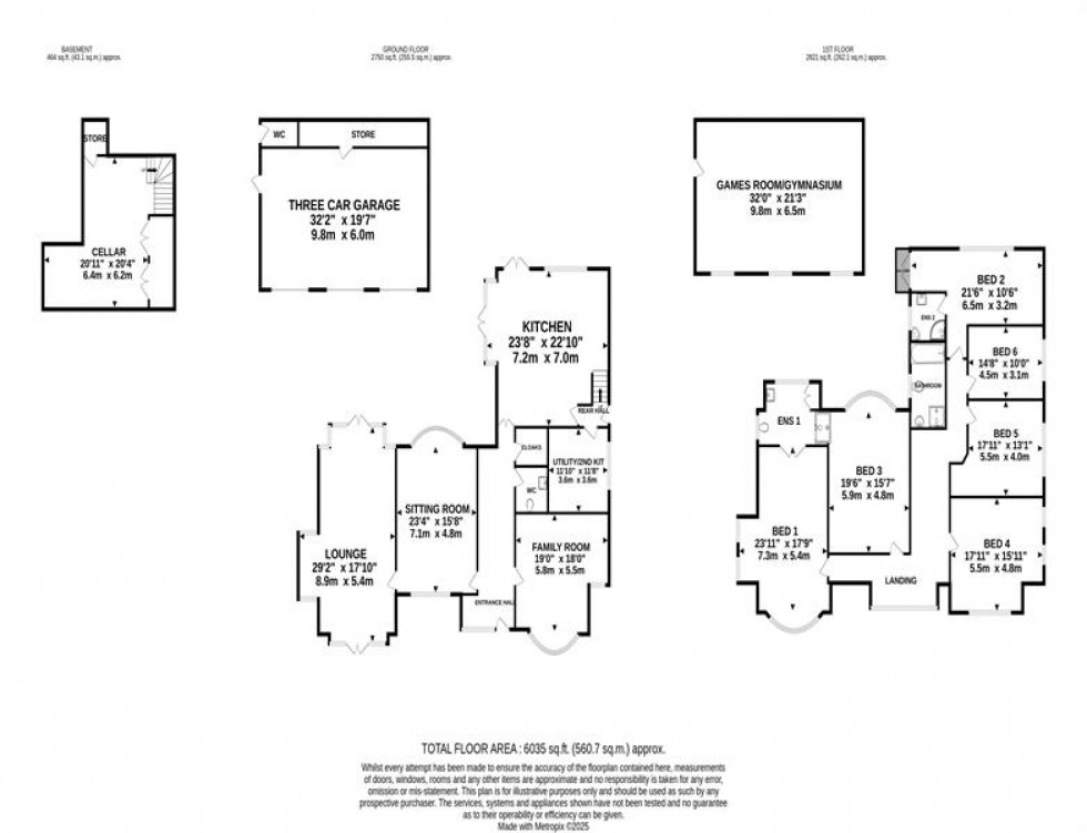 Floorplan for Bankhall Lane, Hale