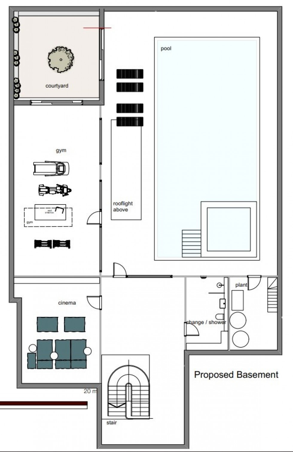 Floorplan for Bankhall Lane, Hale