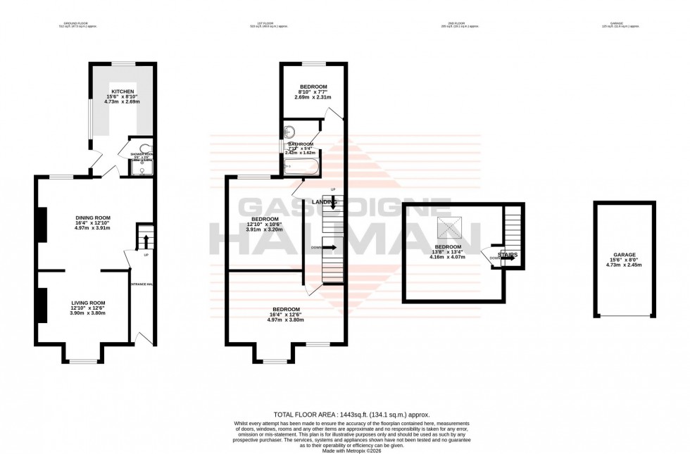 Floorplan for Carlton Road, Sale, M33