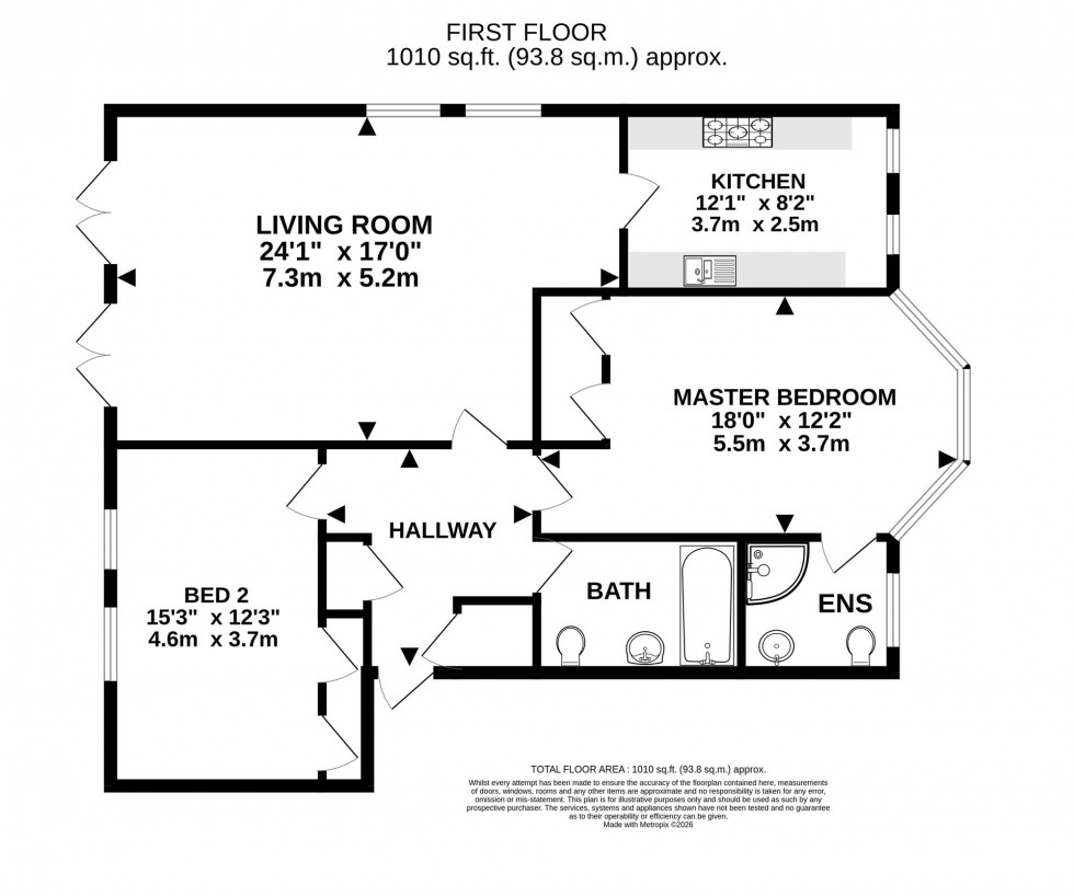 Floorplan for The Firs, Bowdon, WA14