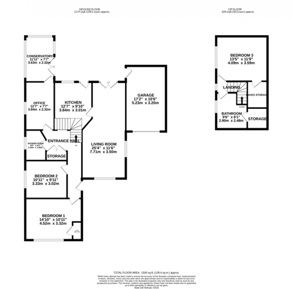 Floorplan for Mayfield View, Lymm, WA13