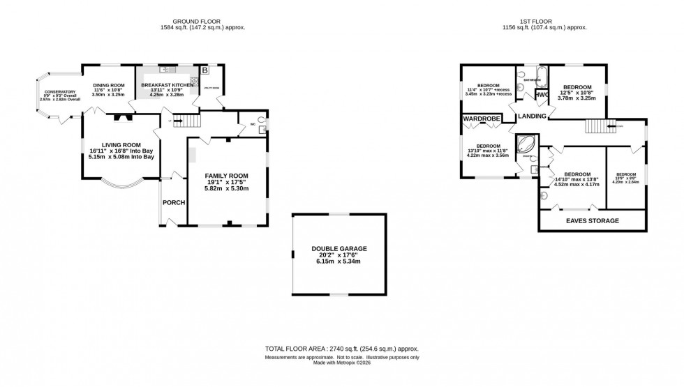 Floorplan for Station Road, Holmes Chapel, CW4