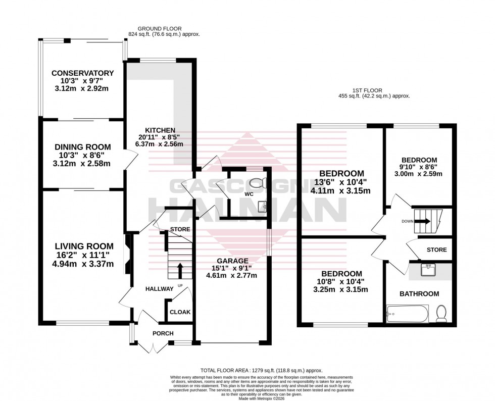 Floorplan for Elmsleigh Road, Heald Green, SK8