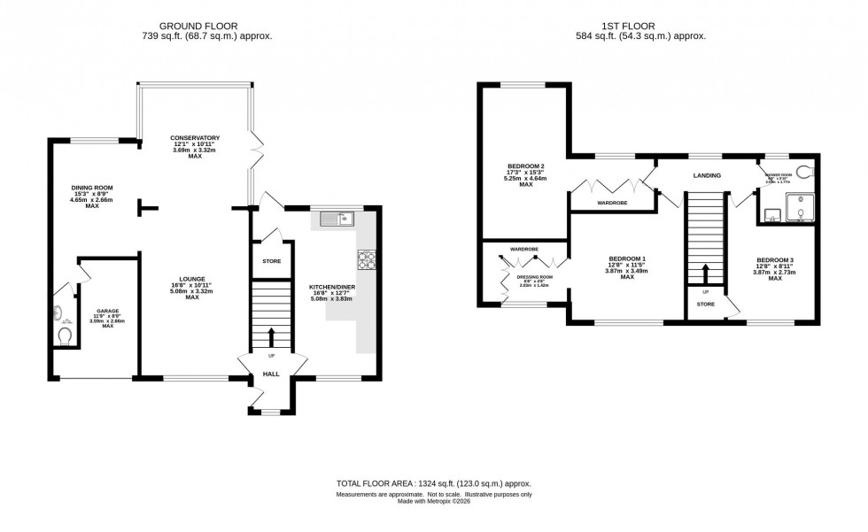 Floorplan for Leeside, Stockport, SK4