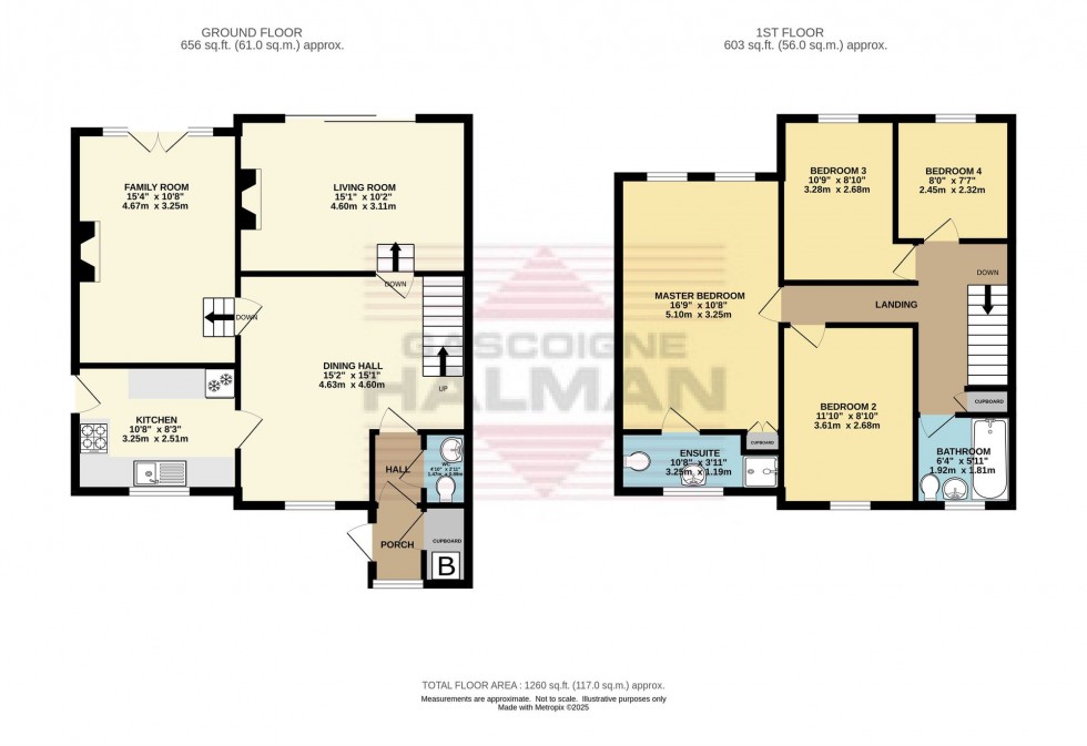 Floorplan for Tenfoot Close, Glossop, SK13