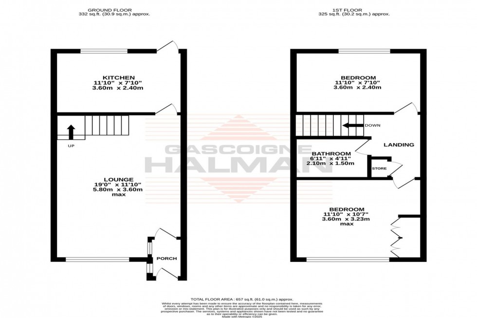 Floorplan for Old Well Walk, Sale, M33