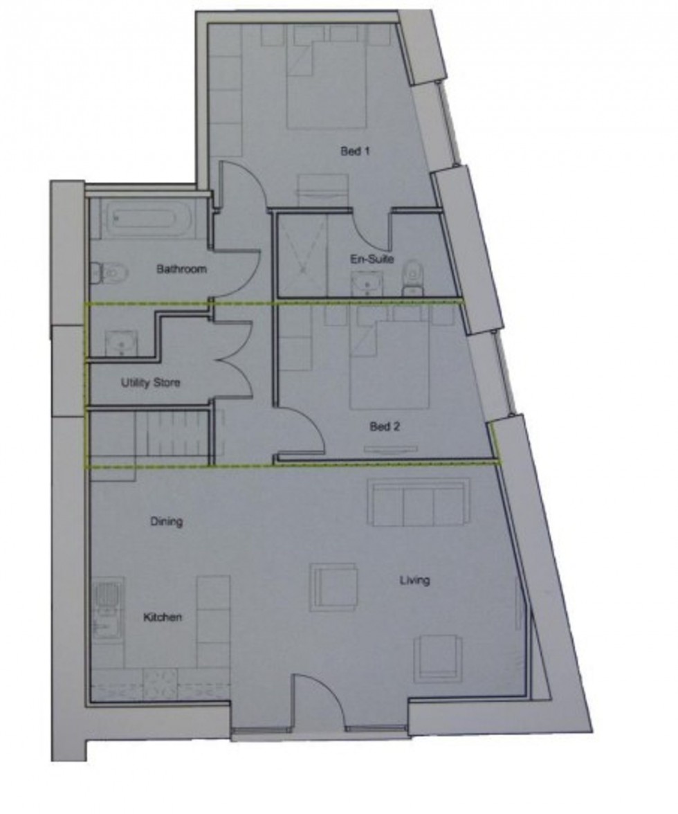 Floorplan for Christleton Road, New House, CH3