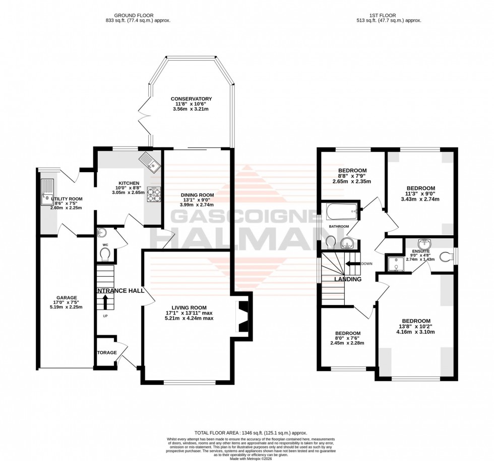 Floorplan for Woodbourne Road, Sale, M33