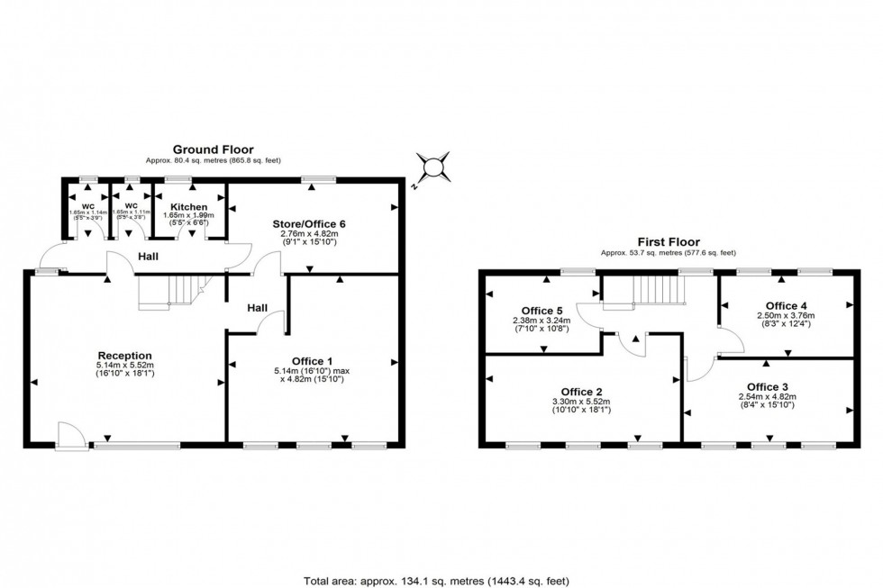 Floorplan for High Street, Frodsham, WA6