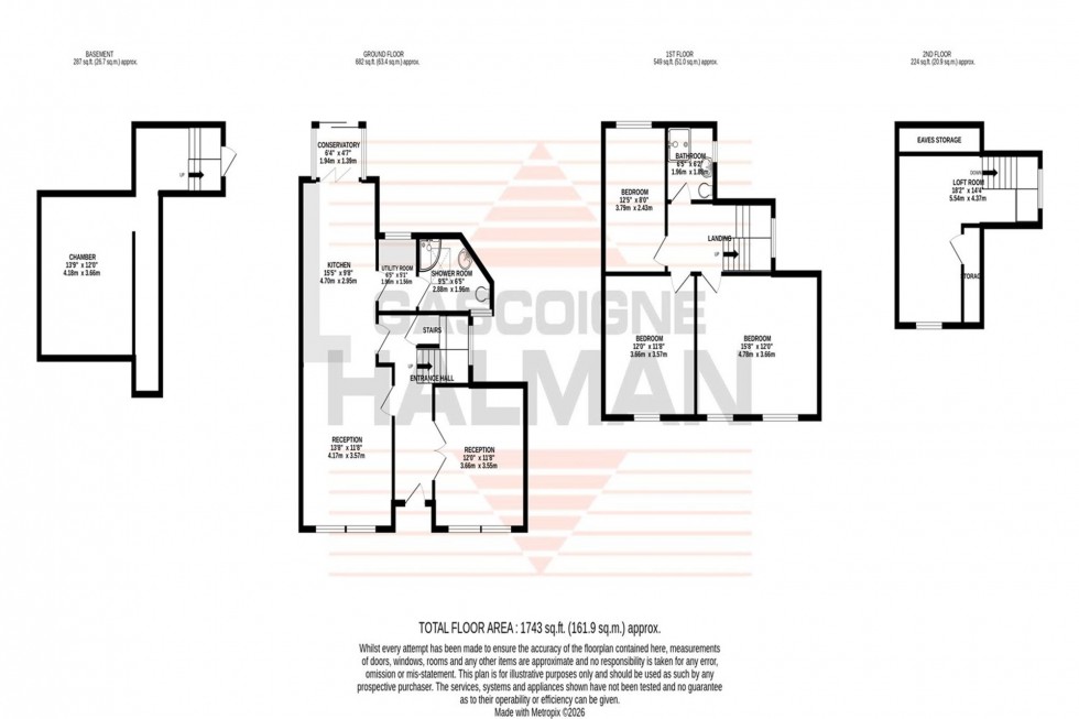Floorplan for Beech Grove, Sale, M33