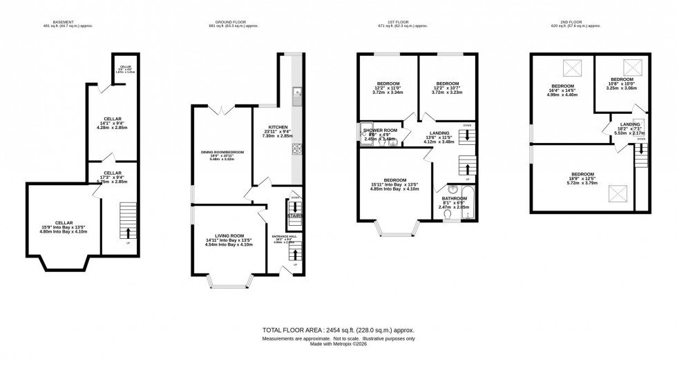 Floorplan for Park Gate Avenue, Withington, M20
