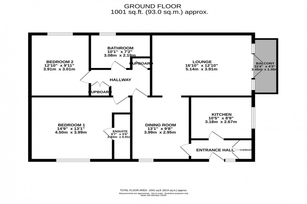 Floorplan for Hurst Lea Court, Alderley Edge, SK9