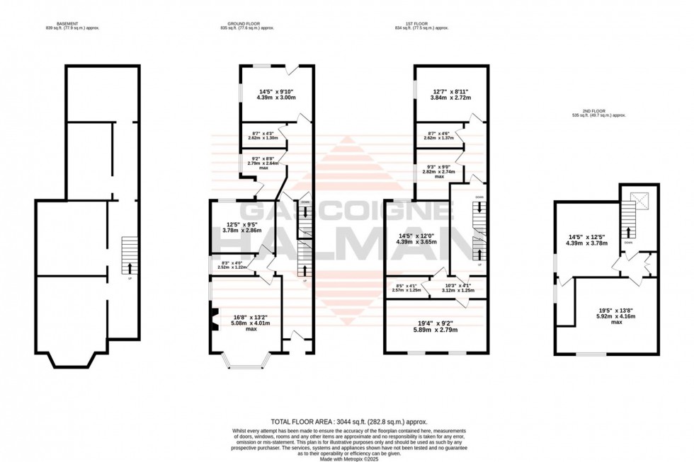 Floorplan for Broad Road, Sale, M33