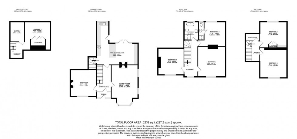 Floorplan for Manchester Road, Wilmslow, SK9